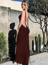 Load image into Gallery viewer, Bringing Sexy Back Dress - Brown
