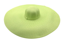 Load image into Gallery viewer, Shadey Beach Oversized Hat - Yellow
