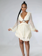 Load image into Gallery viewer, Beautiful Thoughts Dress - Cream
