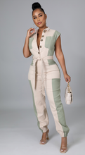 Load image into Gallery viewer, Utilize Me Jumpsuit - Sage
