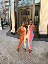 Load image into Gallery viewer, Sweet Galore Jumpsuit - Pink/Blue
